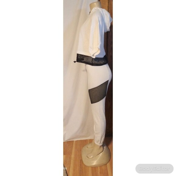 Black And White Pantsuit S - Picture 10 of 11